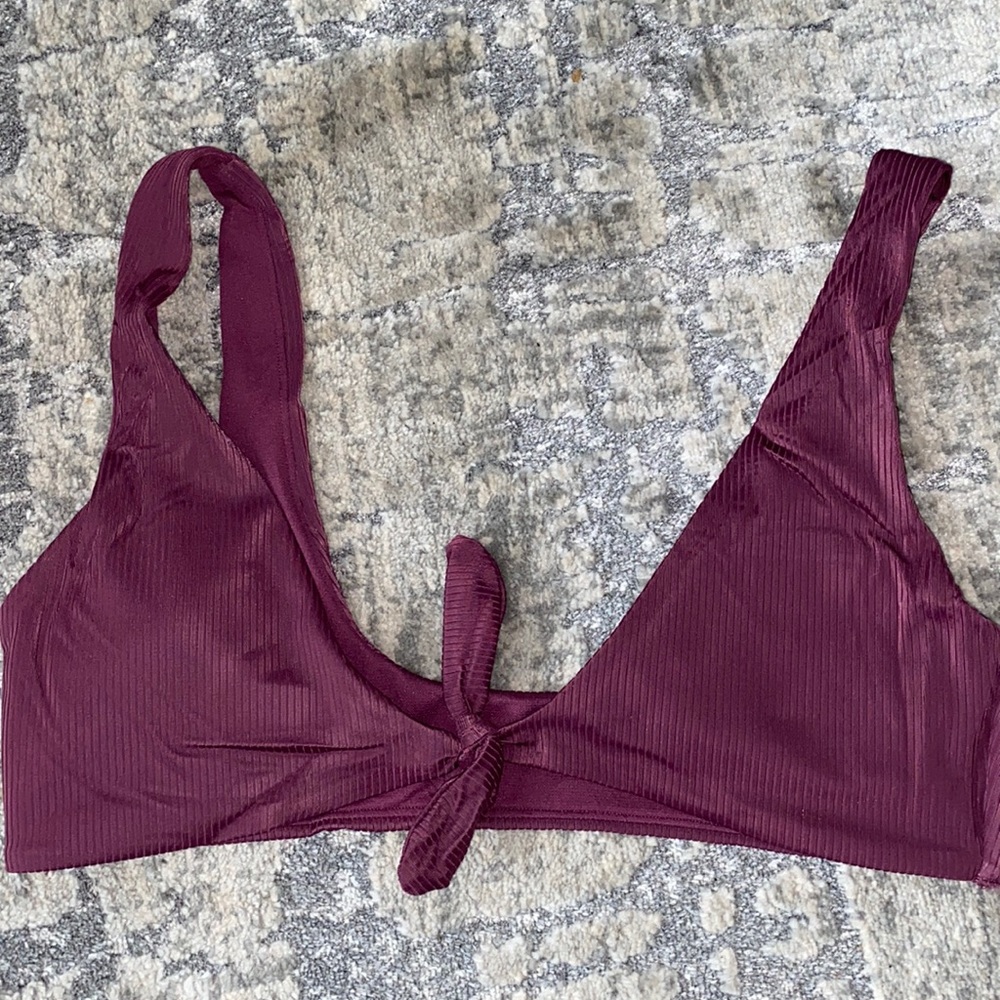 Purple Bikini Top